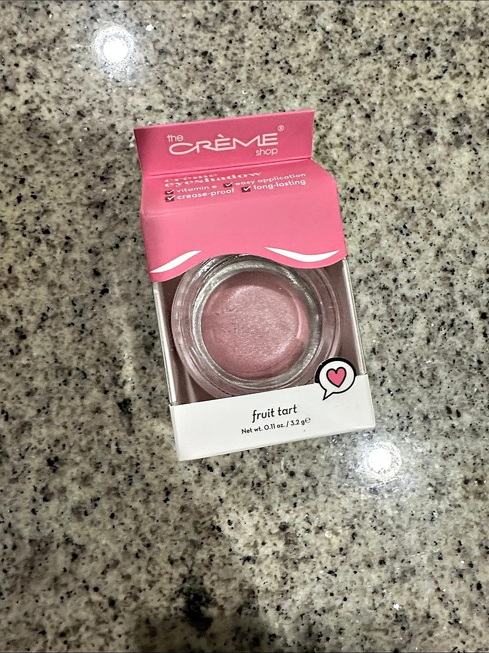 The Crème Shop Fruit Tart Eyeshadow in Pink NWT